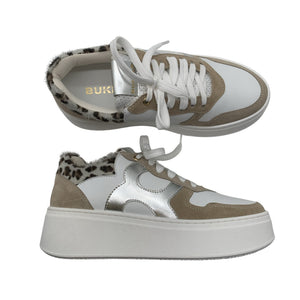 Unisex Bukela - Casual sneakers, size 38 - White (1)