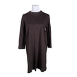 Unisex COS - Tricot dress, size 38 - Brown ()