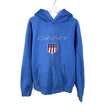 Unisex Gant - Hoodie, size 146 - 152 - Light blue ()