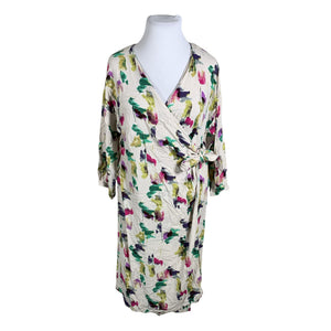 Unisex Lindex - Schiffon dress, size 42 - Beige (1)