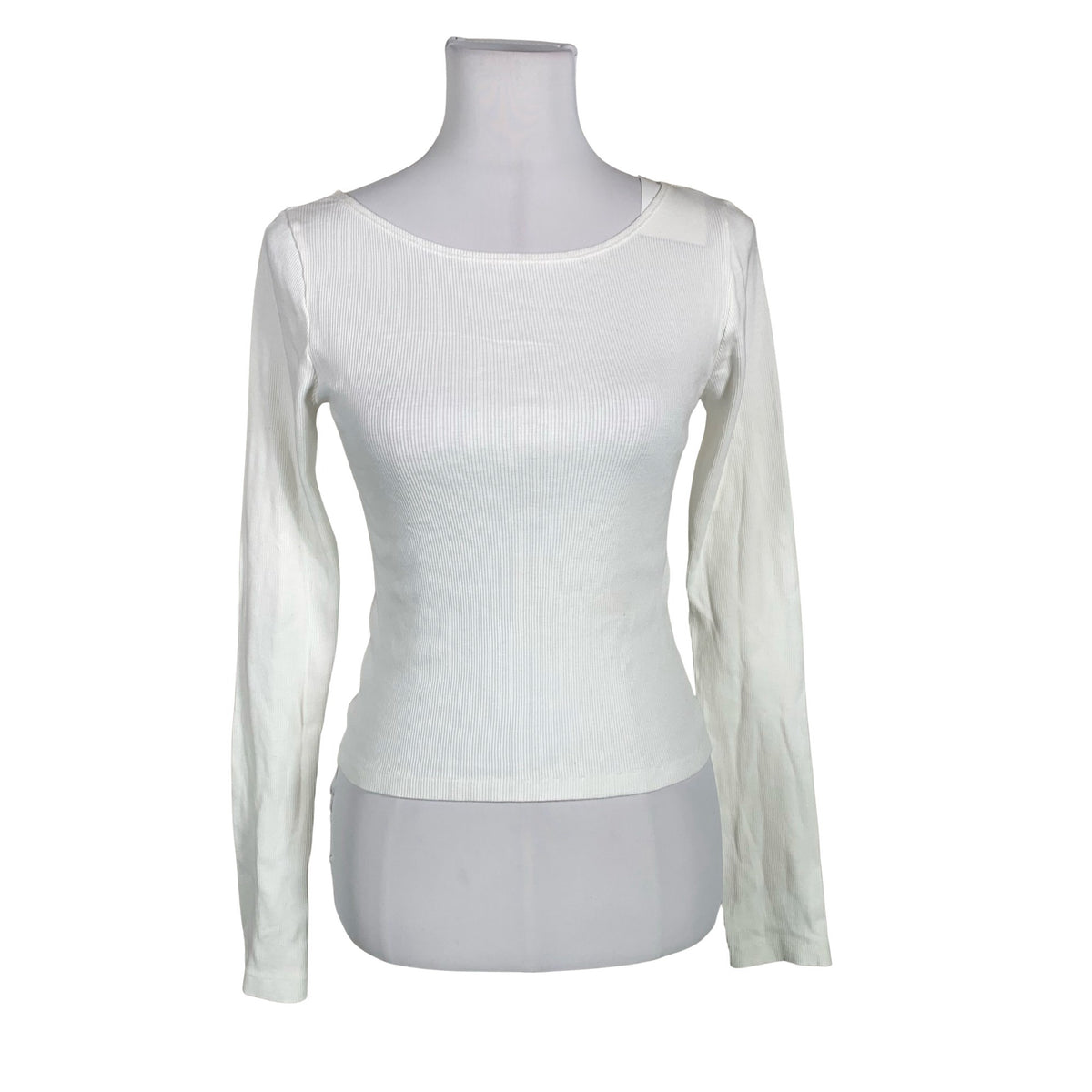 Unisex Brandy Melville - Tricot shirt, size 34 - White (1)