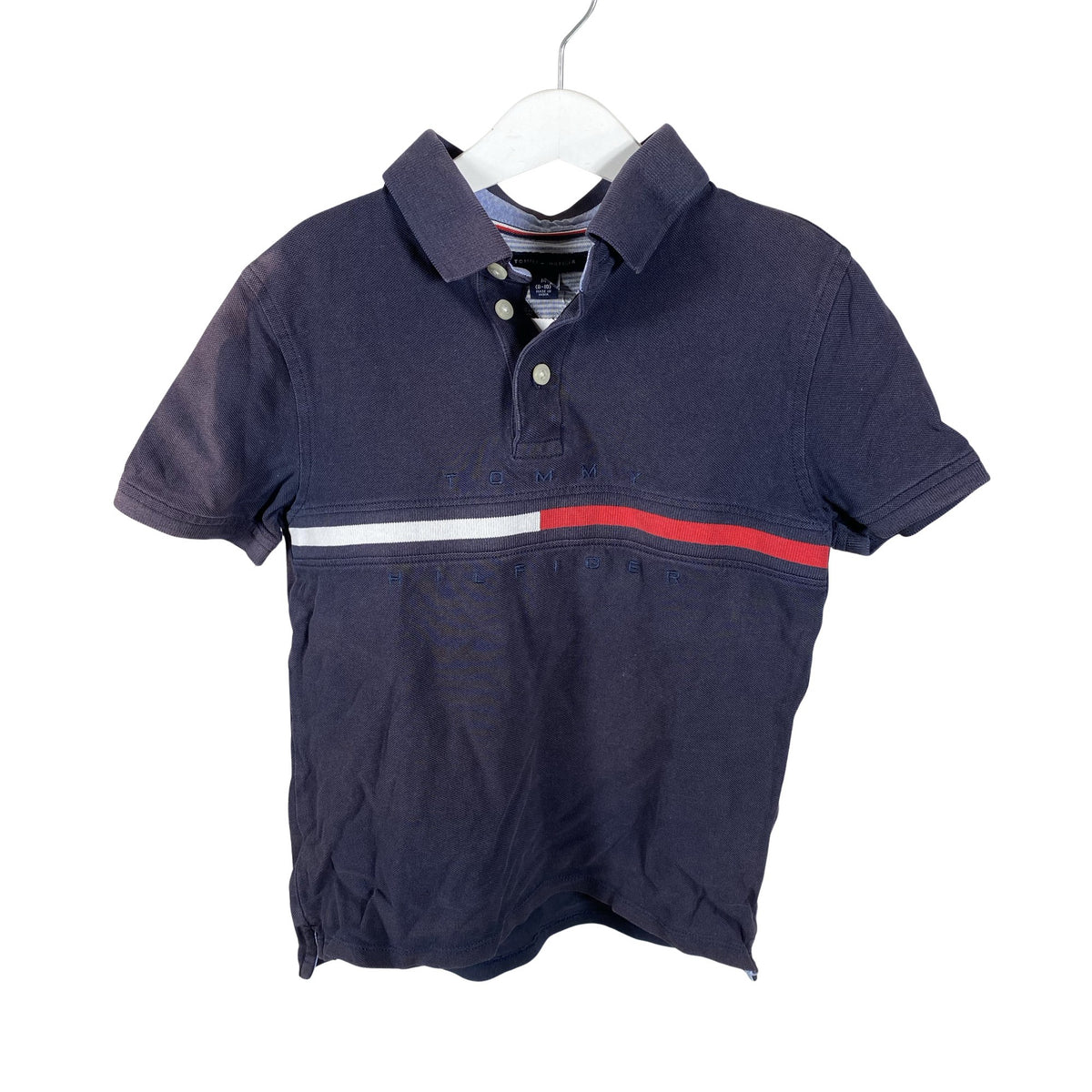 Unisex Tommy Hilfiger - Polo shirt, size 122 - 128 - Blue (1)