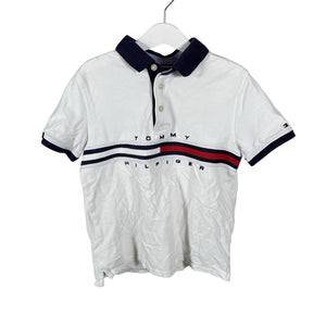 Unisex Tommy Hilfiger - Polo shirt, size 122 - 128 - White (1)