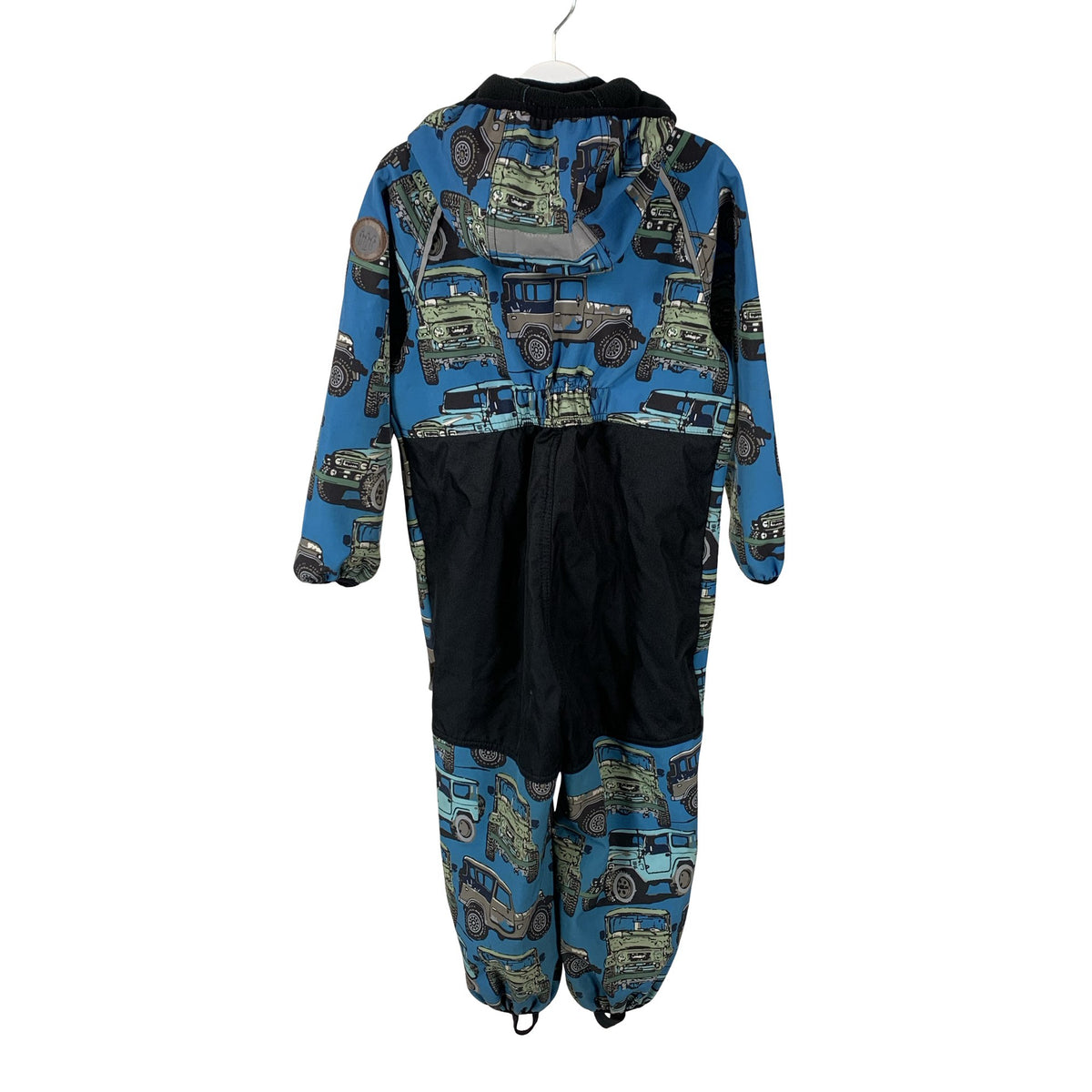 Unisex Jonathan - Soft shell jumpsuit, size 104 - 110 - Blue (2)