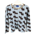 Unisex me&i - Tricot shirt, size 110 - 116 - Light blue ()