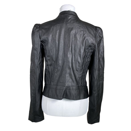 Unisex Nü Denmark - Leather jacket, size 38 - Black (2)