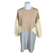 Unisex Part two - Tricot dress, size 40 - Beige ()
