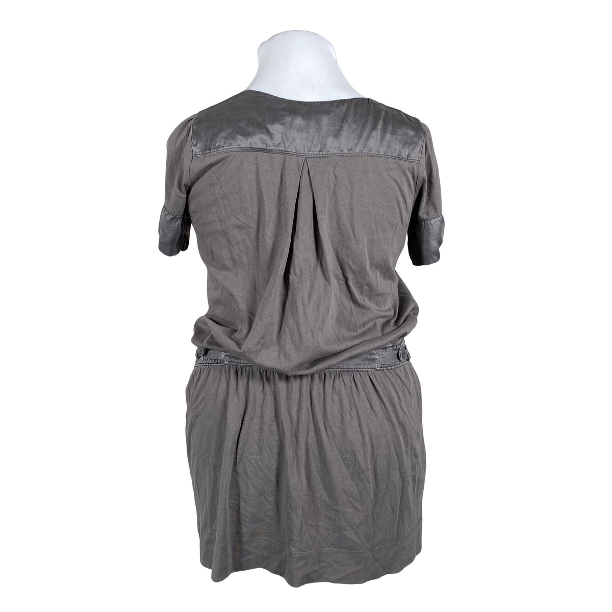 Unisex Comptoir des cotonniers - Schiffon dress, size 42 - Gray (2)