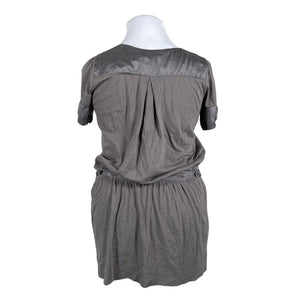 Unisex Comptoir des cotonniers - Schiffon dress, size 42 - Gray (2)