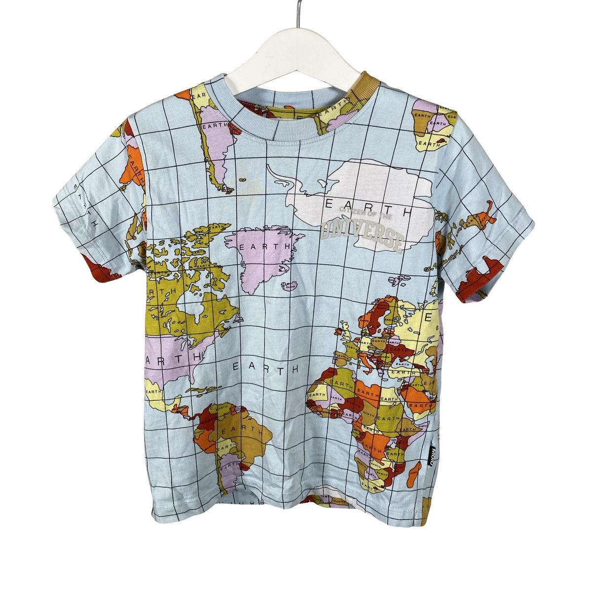 Unisex Molo Kids - T-shirt, size 98 - 104 - Light blue (1)