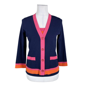 Unisex Luisa Spagnoli - Cardigan, size 38 - Blue (3)