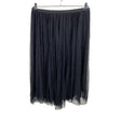 Unisex Cream - Fabric skirt, size 40 - Black ()