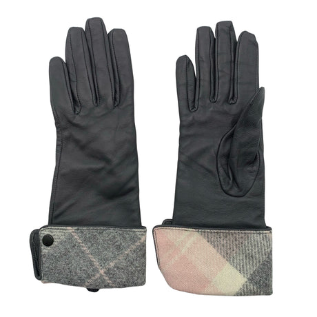 Unisex Barbour - Leather gloves, size Ei kokoa - Gray ()