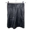 Unisex Cristelle&co - Leather skirt, size 34 - Black ()