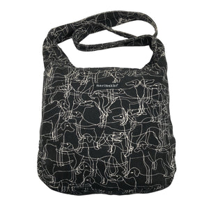 Unisex Marimekko - Shoulder bag, size Midi - Black (1)
