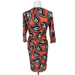 Unisex Diane von Furstenberg - Tricot dress, size 40 - Red (2)
