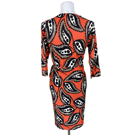Unisex Diane von Furstenberg - Tricot dress, size 40 - Red (2)