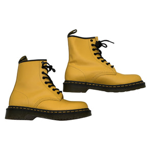 Unisex Dr. Martens - Army boots, size 38 - Yellow (1)