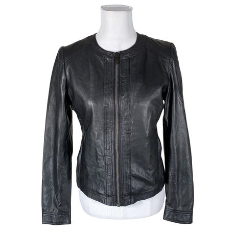 Unisex Saki - Leather jacket, size 36 - Black ()