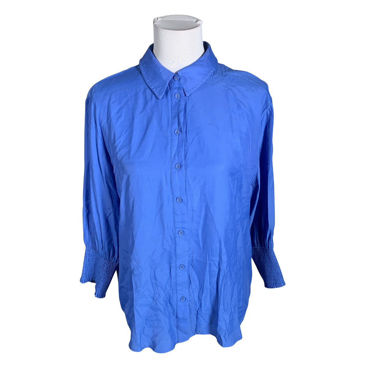 Unisex Cream - Blouse, size 36 - Blue (1)