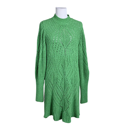 Unisex Lindex - Knit dress, size 38 - Green ()