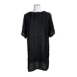 Unisex Lindex - Schiffon dress, size 36 - Black ()