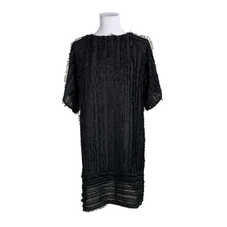 Unisex Lindex - Schiffon dress, size 36 - Black ()