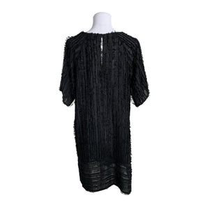 Unisex Lindex - Schiffon dress, size 36 - Black (2)