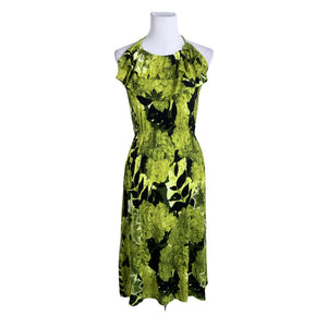 Unisex IVANAhelsinki - Tricot dress, size 36 - Green (1)