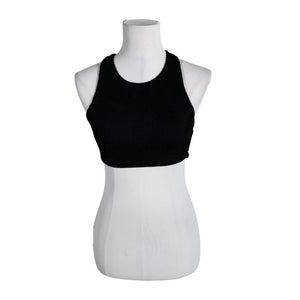 Unisex Samsoe&Samsoe - Tricot tank top, size 32 - Black (1)