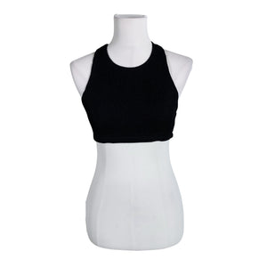 Unisex Samsoe&Samsoe - Tricot tank top, size 32 - Black (1)