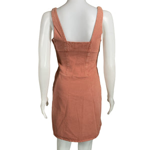 Unisex Samsoe&Samsoe - Denim dress, size 34 - Light pink (2)