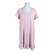 Unisex NOSH - Tricot dress, size 50 - Light pink ()