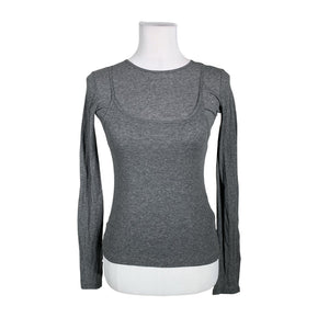 Unisex Massimo Dutti - Tricot shirt, size 34 - Gray (1)