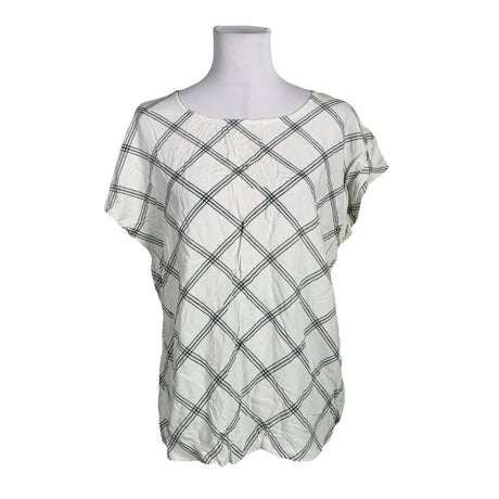 Unisex Soyaconcept - Short-sleeved blouse, size 40 - White ()