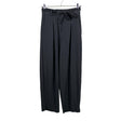 Unisex by Malene Birger - Straight leg trousers, size 38 - Black ()