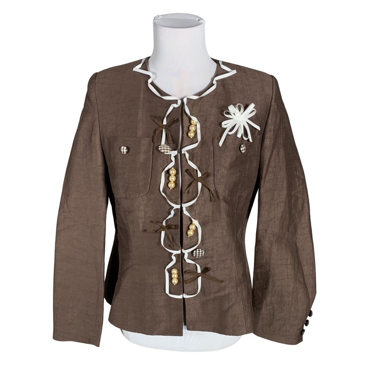 Unisex Jorgina Barcelona - Jacket, size 40 - Brown (1)