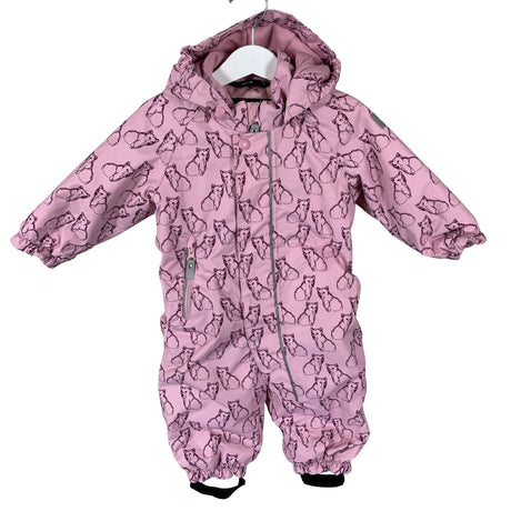 Unisex Reima - Winter overall, size 68 - 74 - Light pink ()