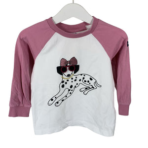 Unisex Polarn O. Pyret - Tricot shirt, size 80 - 86 - Light pink (1)