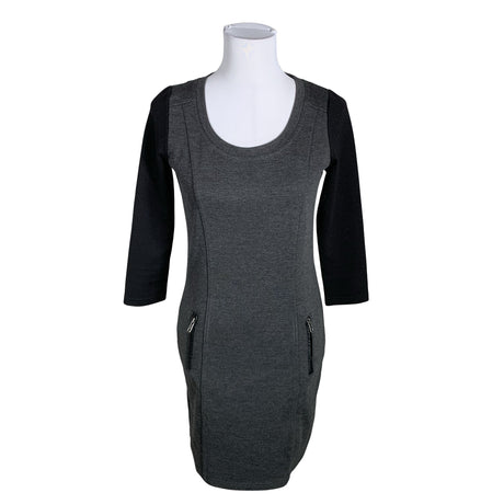 Unisex s.Oliver - Tricot dress, size 34 - Gray ()