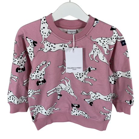 Unisex Polarn O. Pyret - Sweatshirt, size 86 - 92 - Light pink ()