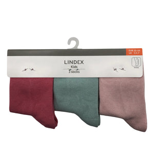 Unisex Lindex - Socks, size 21 - Light pink (1)