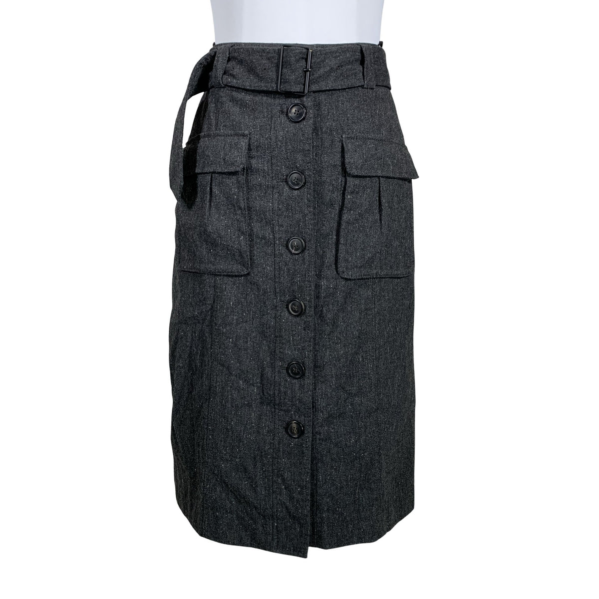 Unisex Comma - Fabric skirt, size 36 - Gray (1)