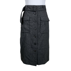 Unisex Comma - Fabric skirt, size 36 - Gray (1)