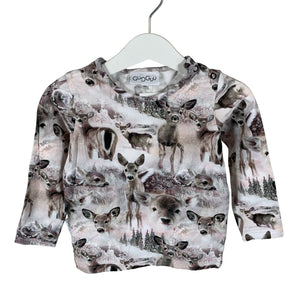 Unisex Gugguu - Tricot shirt, size 74 - 80 - Light pink (1)