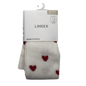 Unisex Lindex - Stockings, thick, size 86 - 92 - White (1)
