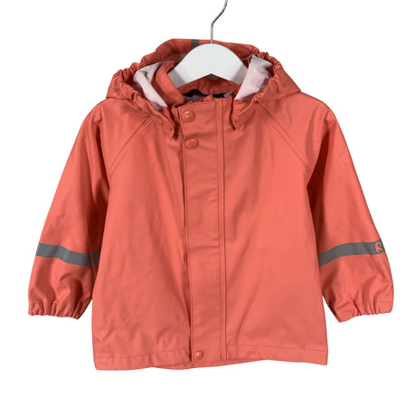 Unisex Reima - Rain jacket, size 80 - 86 - Pink ()