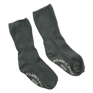 Unisex Polarn O. Pyret - Socks, size 23 - Green (1)