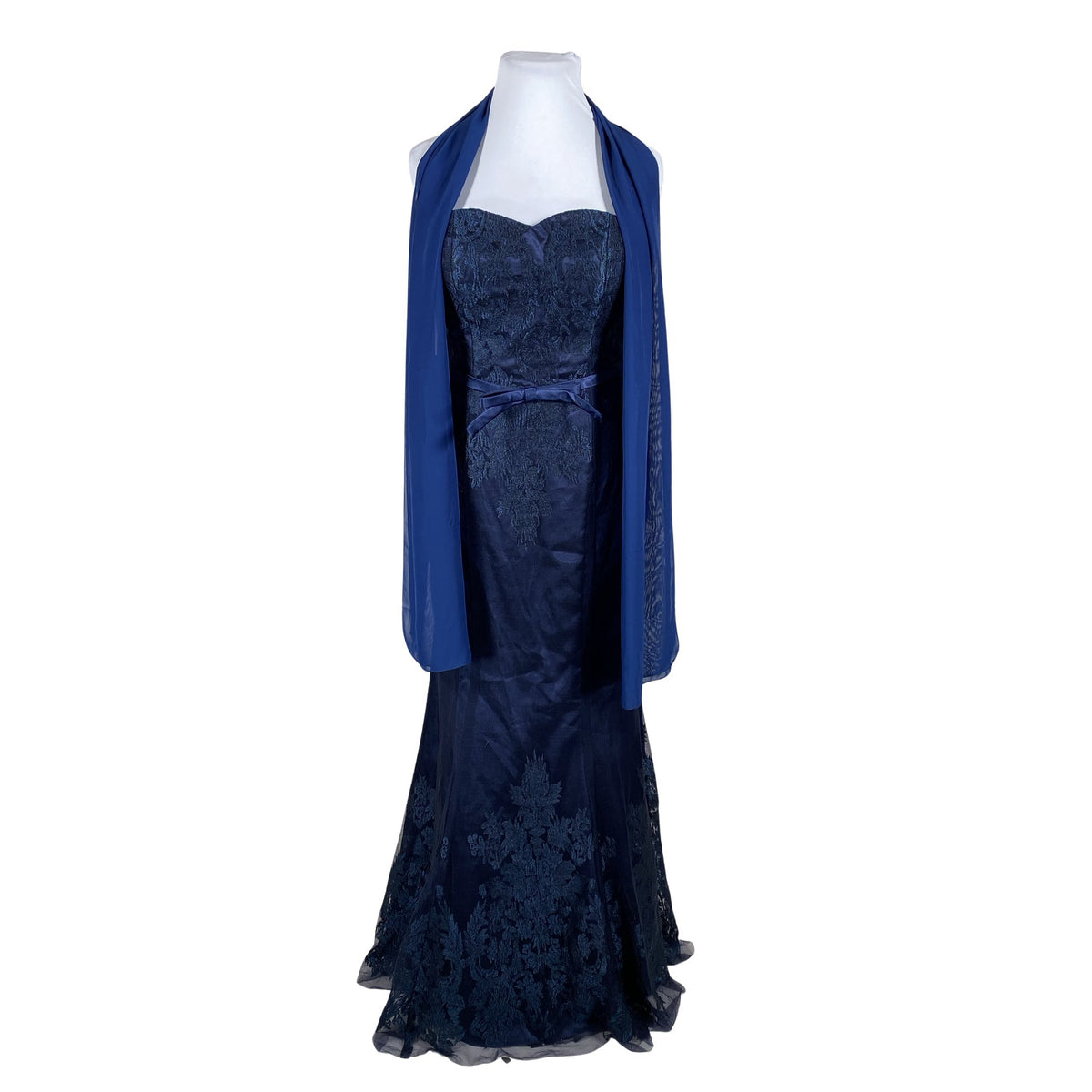 Unisex Juju & Christine - Party dress, size 42 - Blue (2)