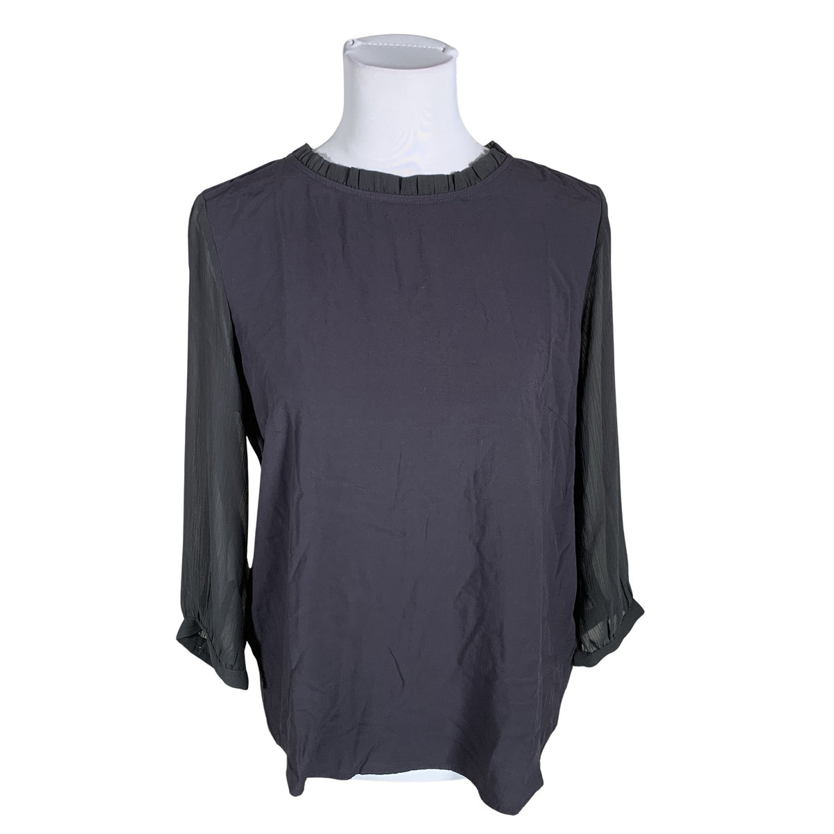 Unisex Tom Tailor - Blouse, size 38 - Gray (1)